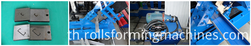 ระบบตัดอัตโนมัติ keel roll forming machine Automatic Cutting System keel roll forming machine